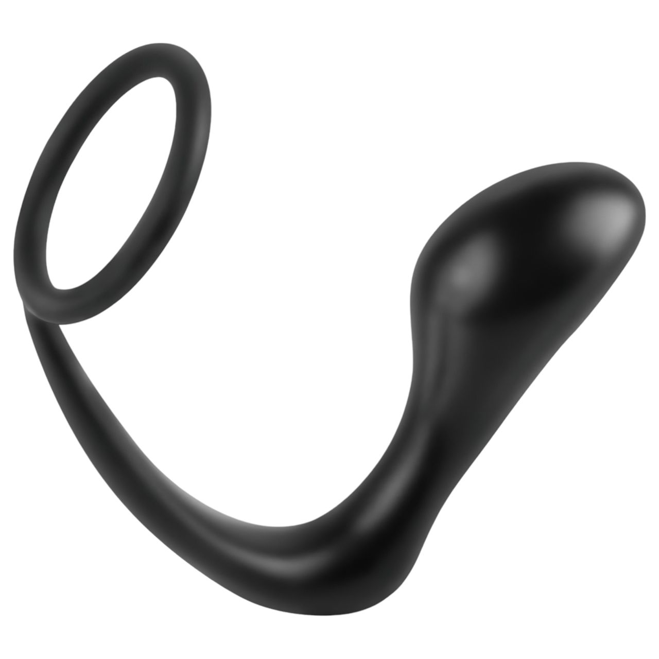analfantasy ass-gasm - anál plug péniszgyűrűvel (fekete) analfantasy ass-gasm - anál plug péniszgyűrűvel (fekete)