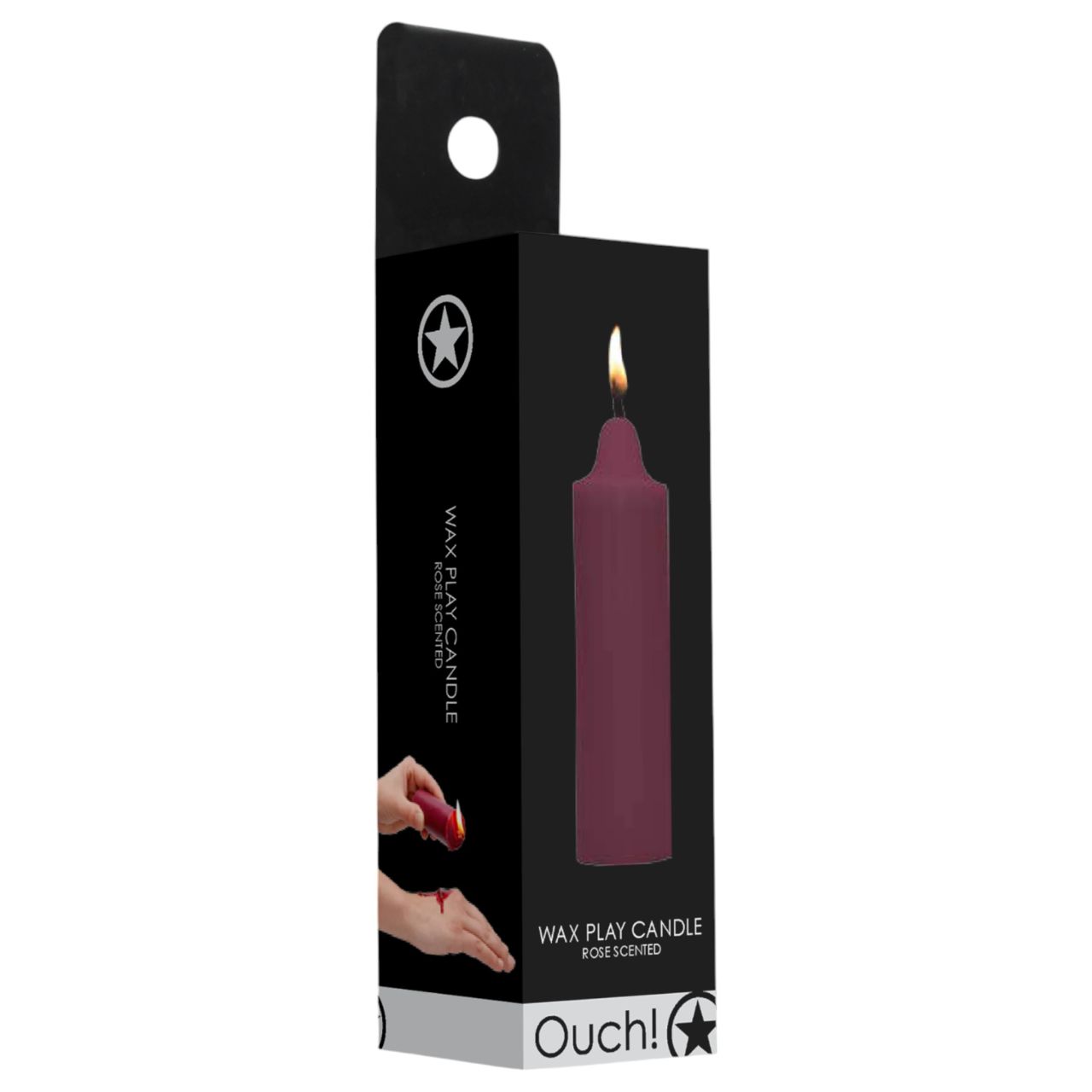Ouch Rose - paraffin testgyertya rózsa illattal (100g) Ouch Rose - paraffin testgyertya rózsa illattal (100g)
