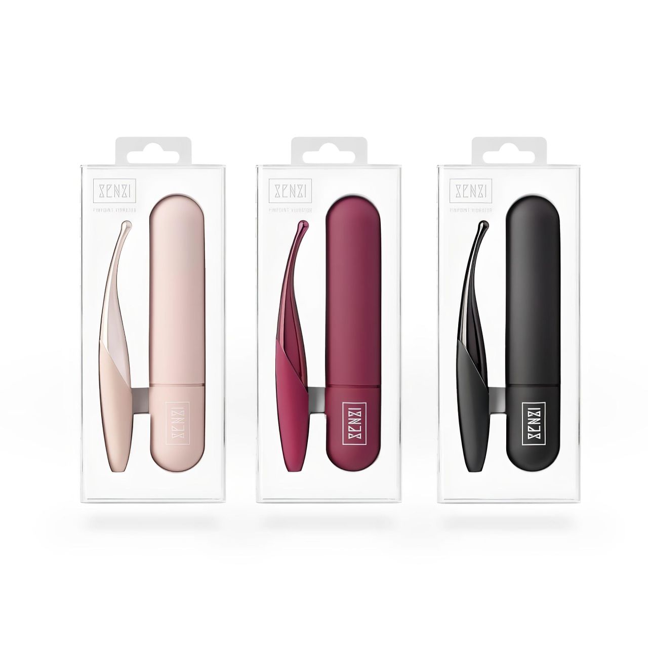 Senzi - akkus, vízálló csikló vibrátor (piros) Senzi - akkus, vízálló csikló vibrátor (piros)