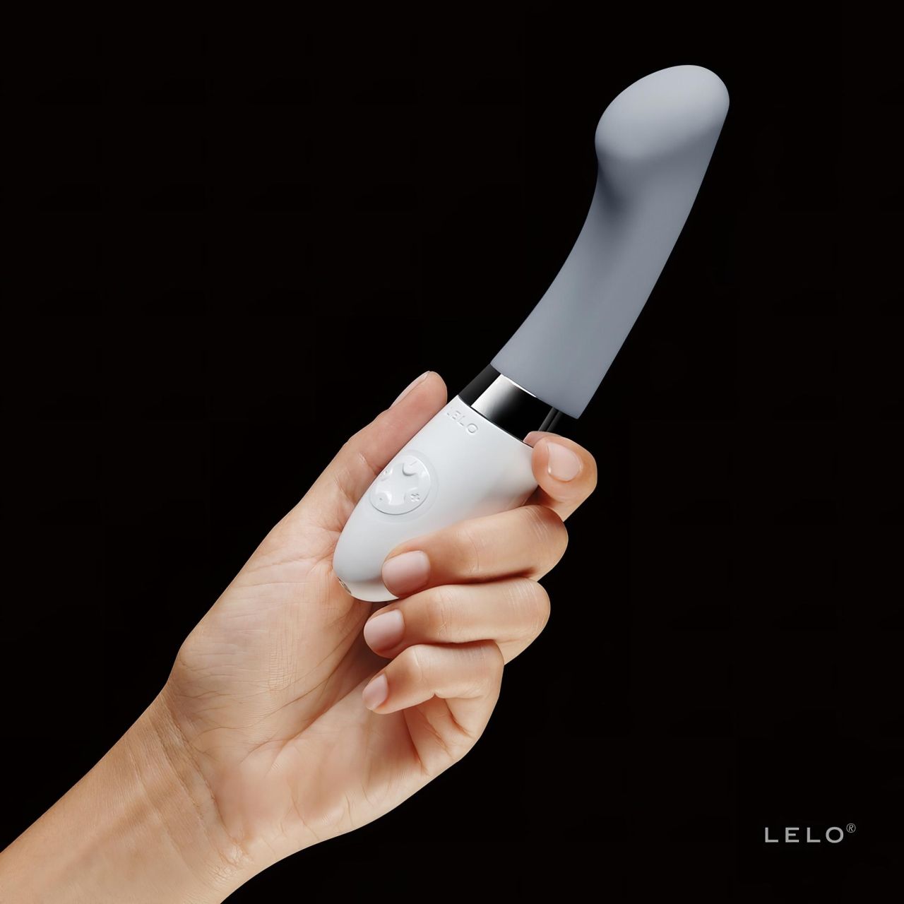 LELO Gigi 2 - szilikon G-pont vibrátor (kék) LELO Gigi 2 - szilikon G-pont vibrátor (kék)