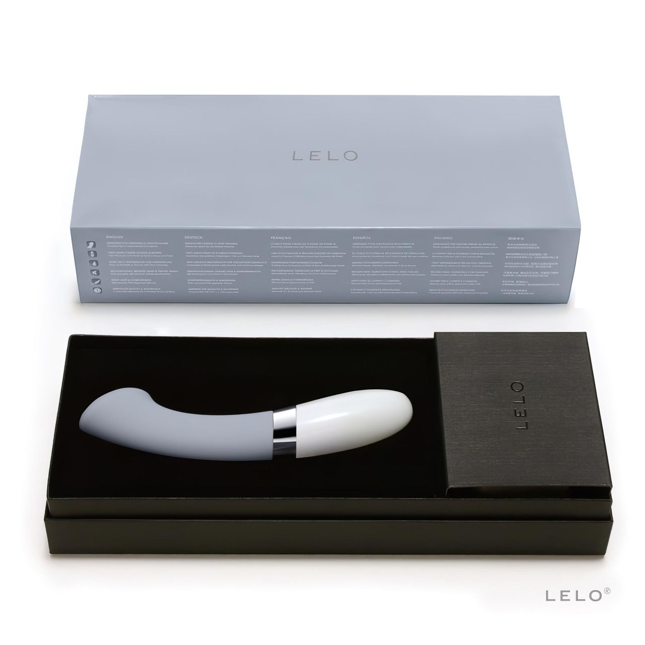 LELO Gigi 2 - szilikon G-pont vibrátor (kék) LELO Gigi 2 - szilikon G-pont vibrátor (kék)