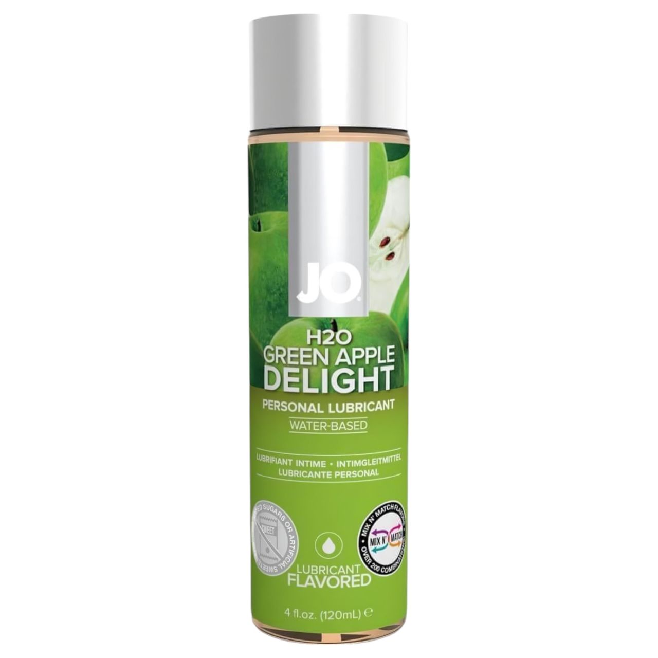 JO H2O - vízbázisú síkosító - zöldalmás (120ml) JO H2O - vízbázisú síkosító - zöldalmás (120ml)