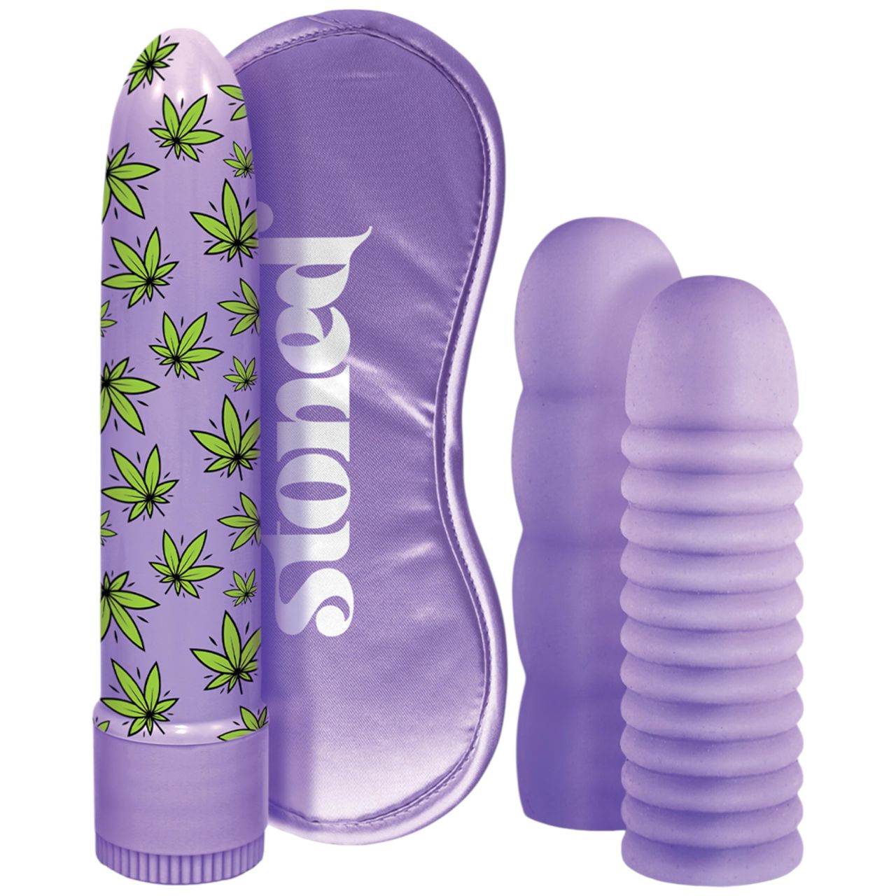 Stoner Bonga Bunga - rúd vibrátor szett (4 részes) - lila Stoner Bonga Bunga - rúd vibrátor szett (4 részes) - lila