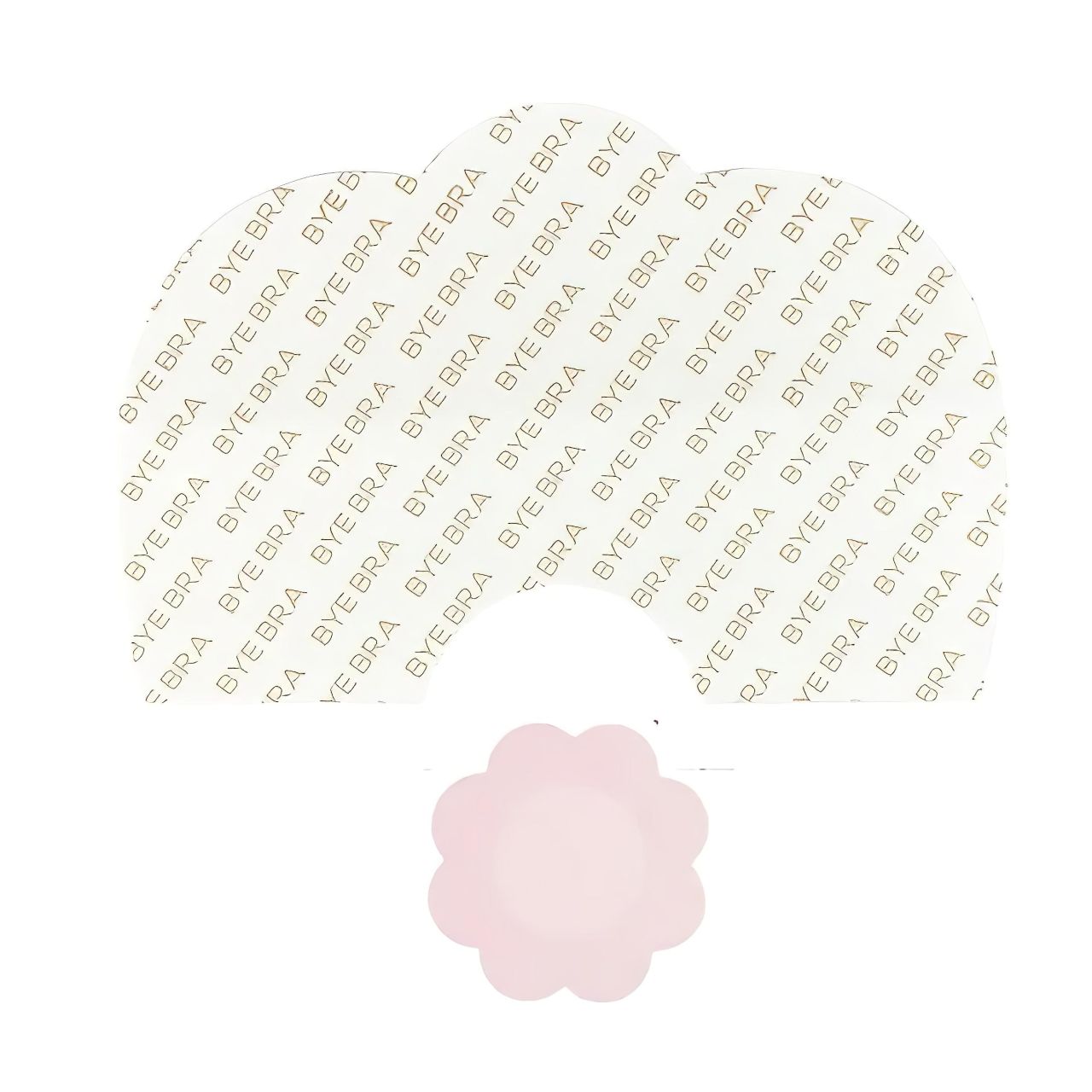 Bye Bra D-F - láthatatlan mellemelő tapasz - pink (3 pár) Bye Bra D-F - láthatatlan mellemelő tapasz - pink (3 pár)