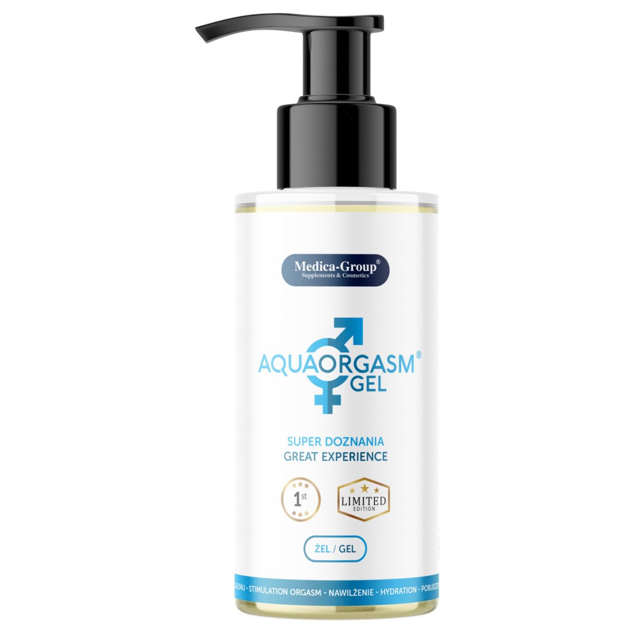 Aqua Orgasm Gel - uniszex hidratáló, stimuláló gél (150ml) Aqua Orgasm Gel - uniszex hidratáló, stimuláló gél (150ml)