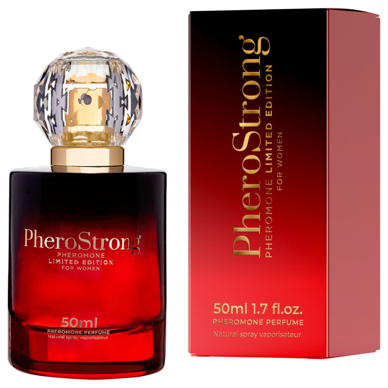 PheroStrong Limited Edition - feromon parfüm nőknek (50ml) PheroStrong Limited Edition - feromon parfüm nőknek (50ml)