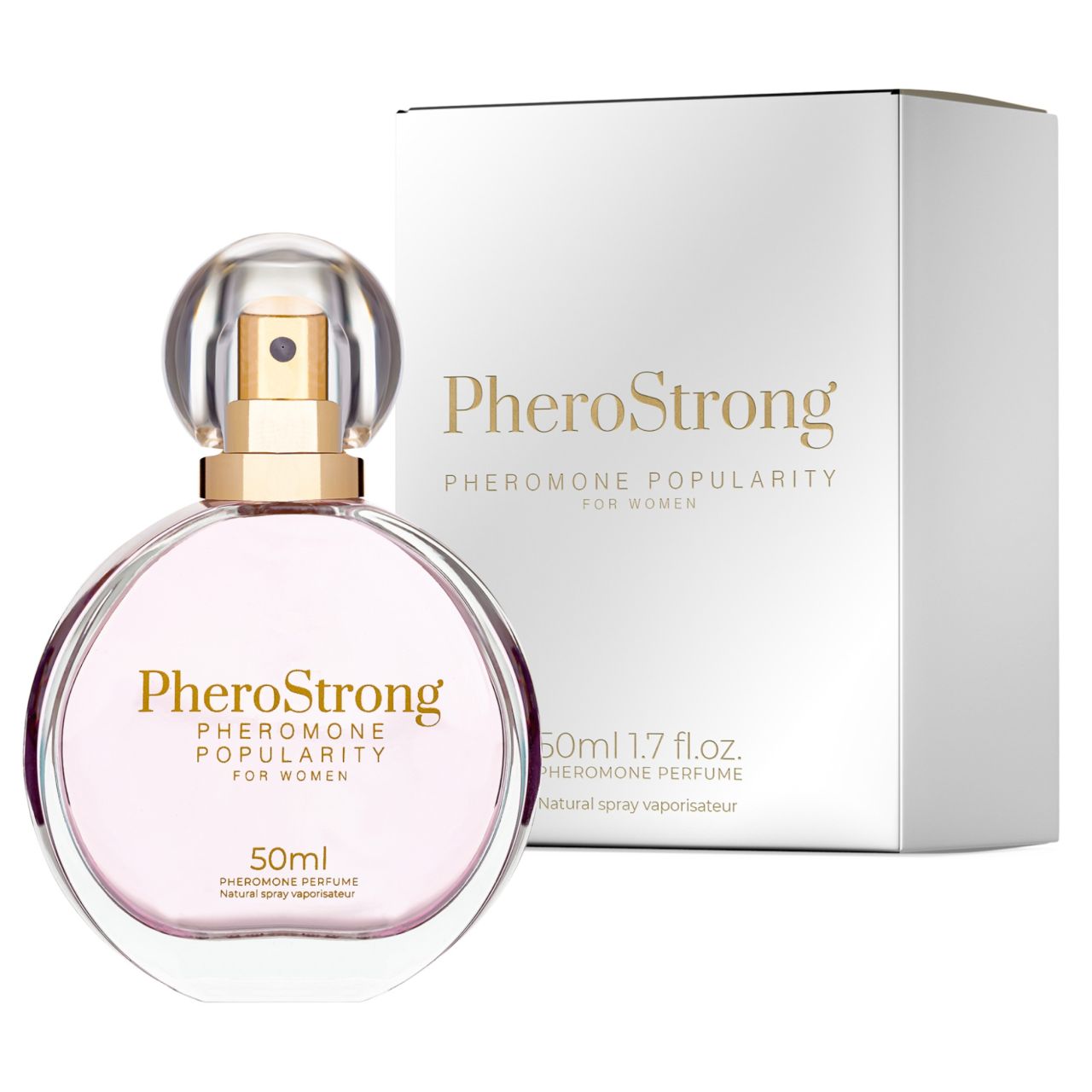 PheroStrong Popularity- feromon parfüm nőknek (50ml) PheroStrong Popularity- feromon parfüm nőknek (50ml)