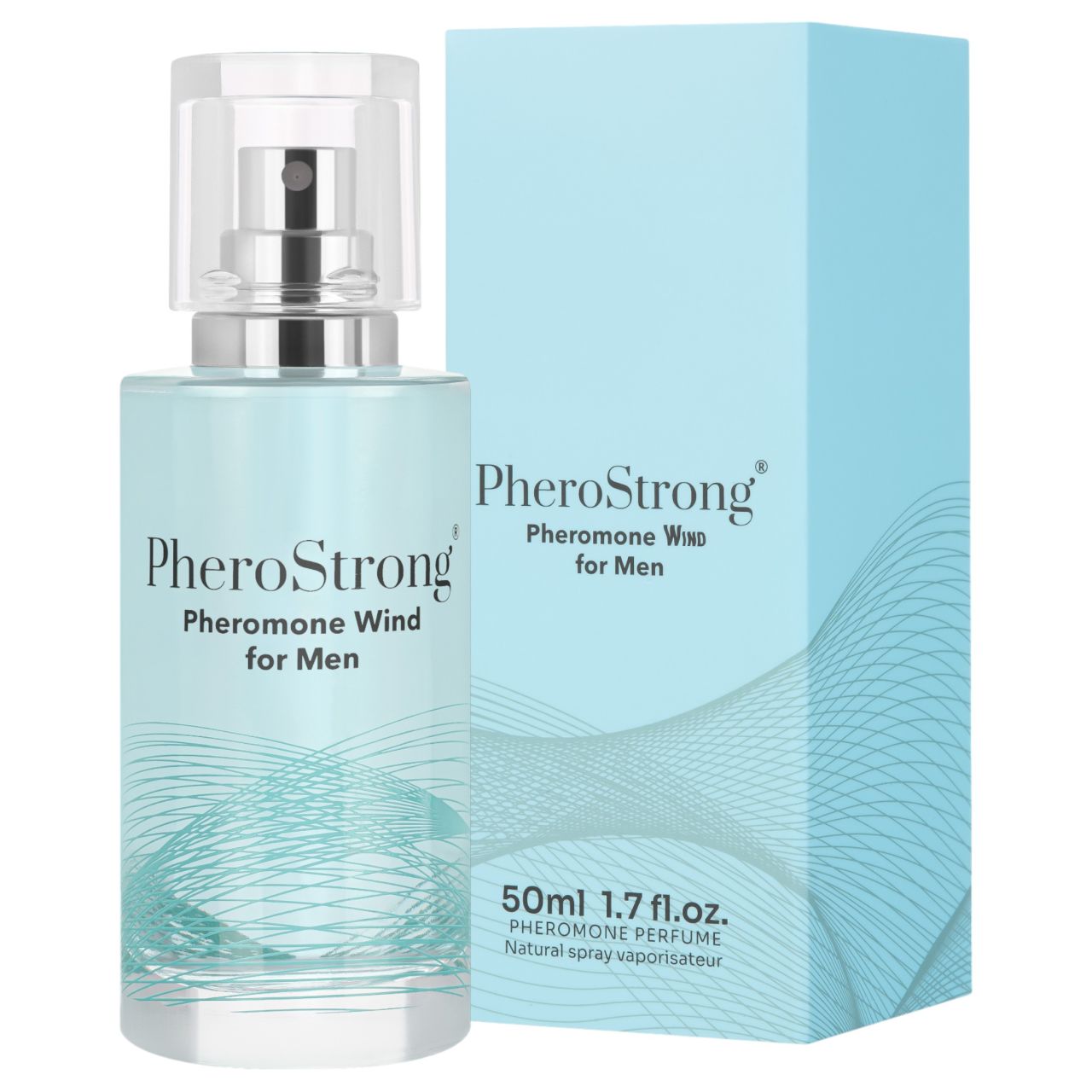 PheroStrong Wind- feromon parfüm férfiaknak (50ml) PheroStrong Wind- feromon parfüm férfiaknak (50ml)