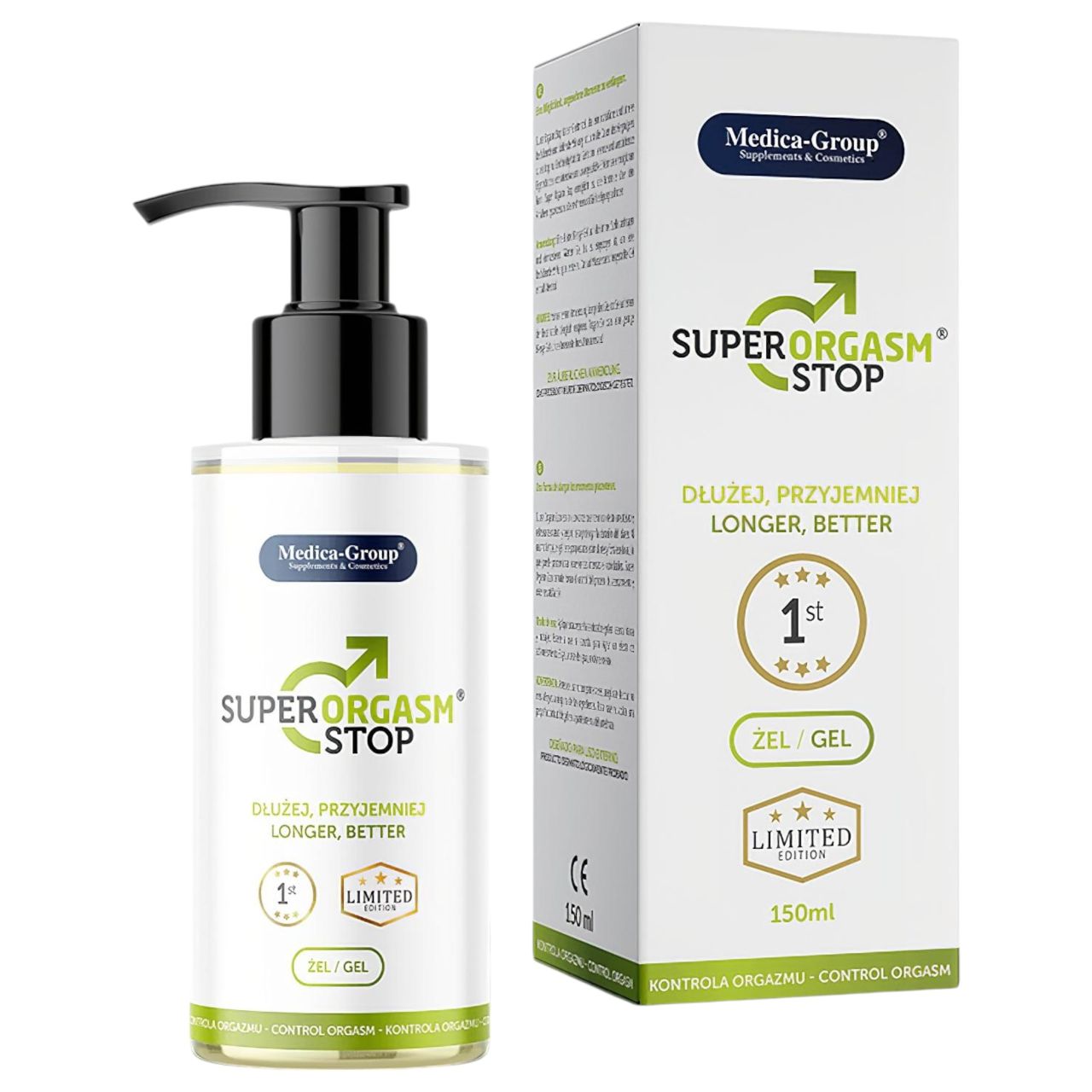 Super Orgasm Stop - késleltető krém (150ml) Super Orgasm Stop - késleltető krém (150ml)