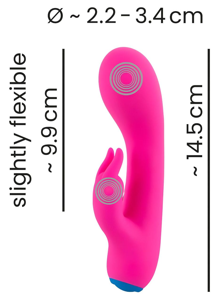 You2Toys bunt. - akkus, vízálló csiklókaros vibrátor (pink) You2Toys bunt. - akkus, vízálló csiklókaros vibrátor (pink)
