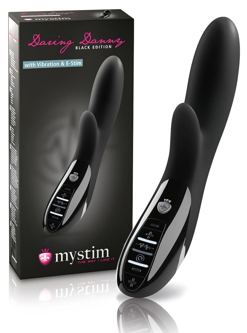 mystim Daring Danny - elektro-stimuláló vibrátor (fekete) mystim Daring Danny - elektro-stimuláló vibrátor (fekete)