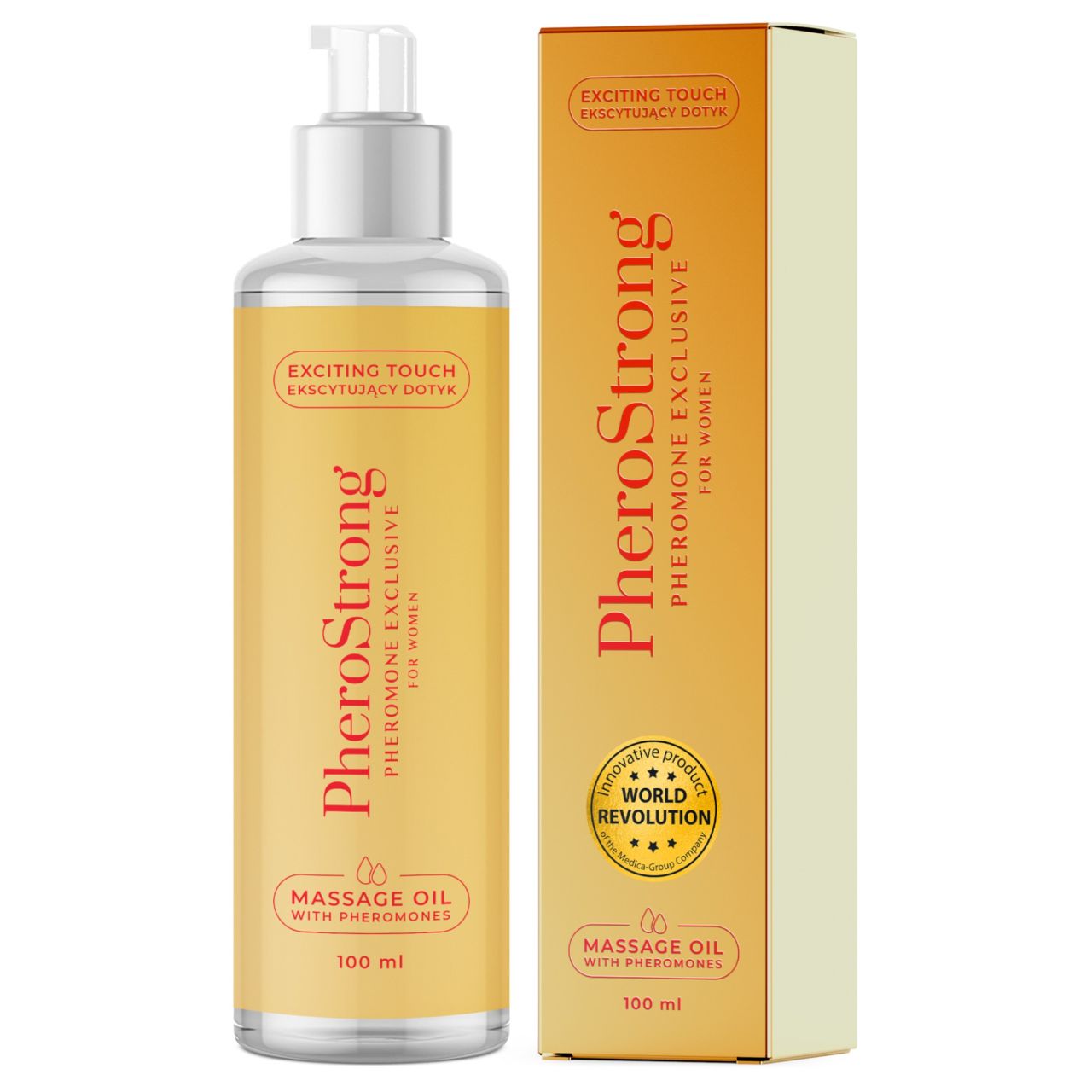 PheroStrong Exclusive - masszázsolaj nőknek (100ml) PheroStrong Exclusive - masszázsolaj nőknek (100ml)