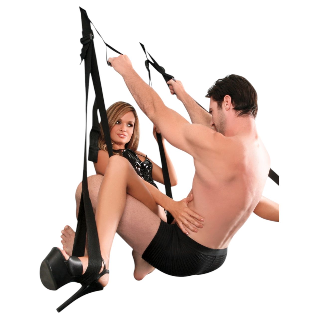 Fetish Fantasy - ajtóra szerelhető szexhinta (fekete) Fetish Fantasy - ajtóra szerelhető szexhinta (fekete)