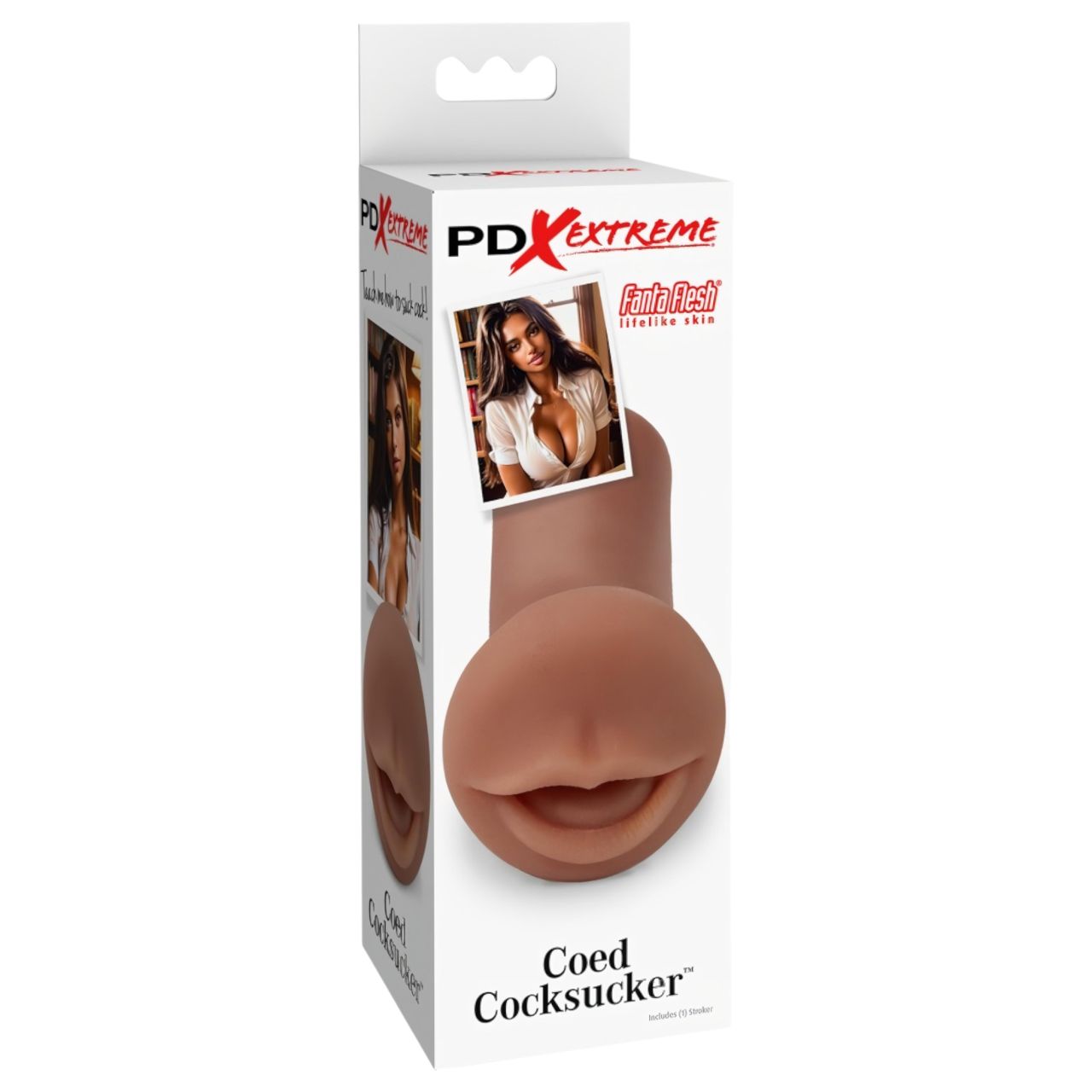 Pipedream Coed Cocksucker - száj maszturbátor (natúr) Pipedream Coed Cocksucker - száj maszturbátor (natúr)