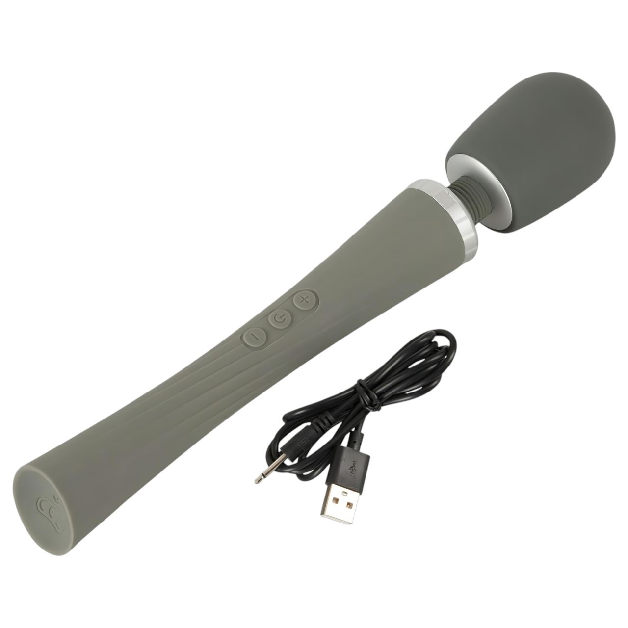 You2Toys - Super Strong Wand - masszírozó vibrátor (szürke) You2Toys - Super Strong Wand - masszírozó vibrátor (szürke)