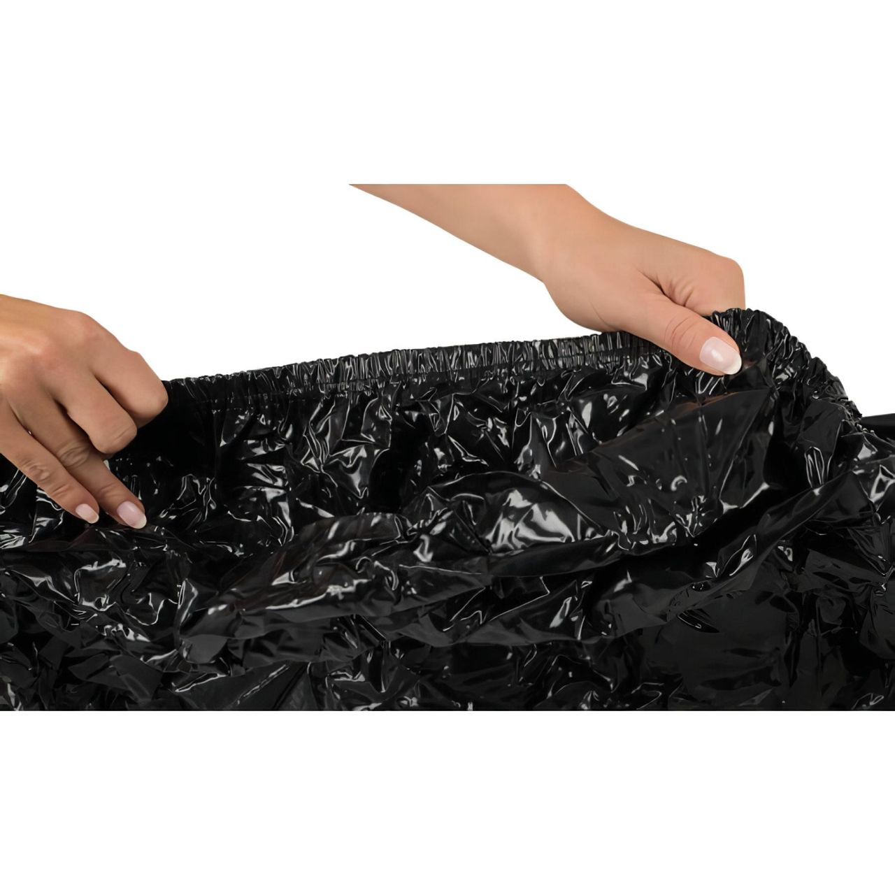 Lakk lepedő - gumis - 220x220cm (fekete) Lakk lepedő - gumis - 220x220cm (fekete)