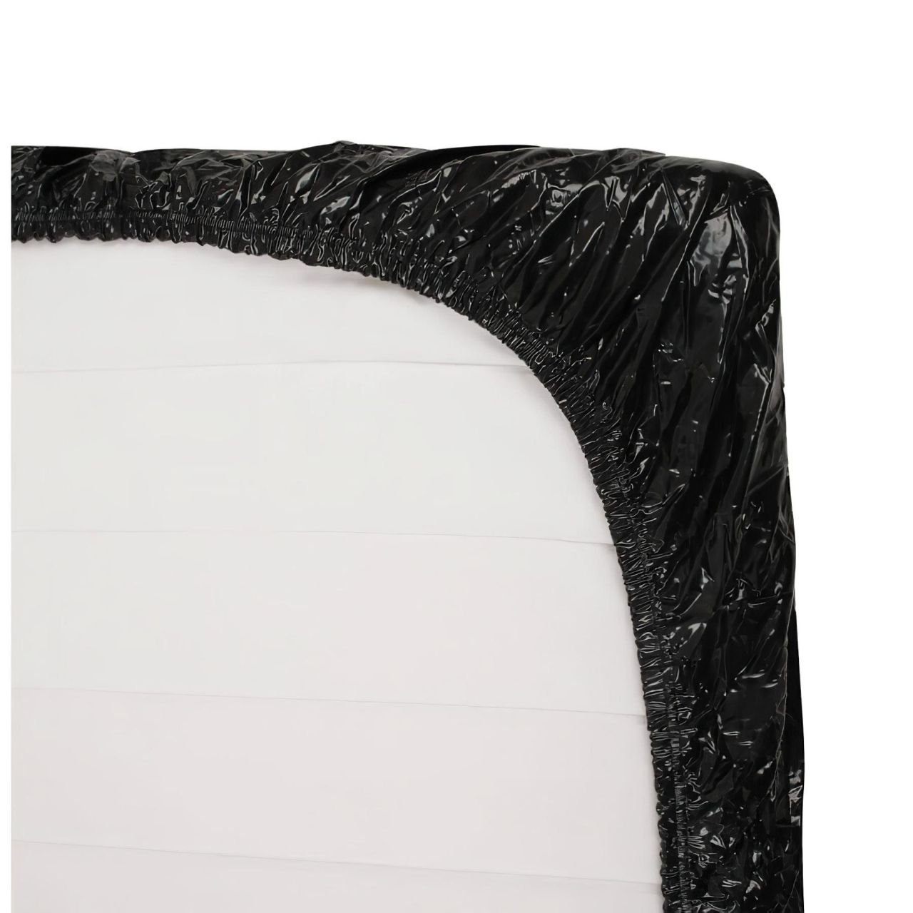 Lakk lepedő - gumis - 220x220cm (fekete) Lakk lepedő - gumis - 220x220cm (fekete)