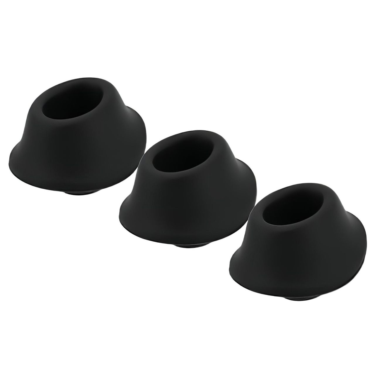 Womanizer Premium M - pótszívóharang szett - fekete (3db) Womanizer Premium M - pótszívóharang szett - fekete (3db)