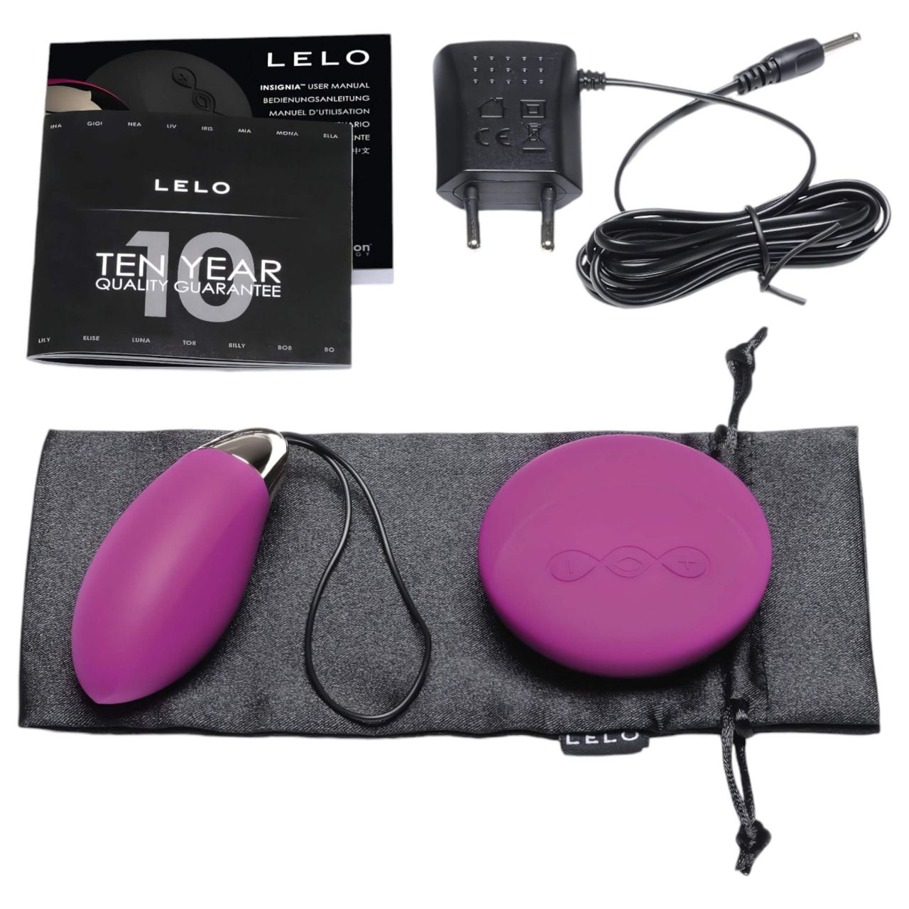 LELO Lyla 2 - távirányítós vibrotojás (lila) LELO Lyla 2 - távirányítós vibrotojás (lila)