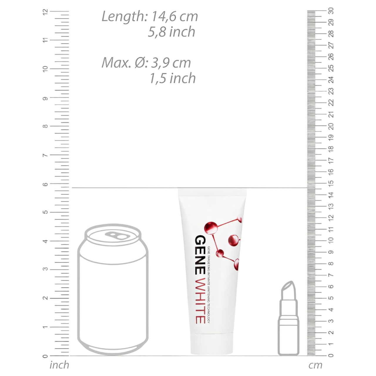 Pharmquests Gene White - bőrfehérítő krém (100ml) Pharmquests Gene White - bőrfehérítő krém (100ml)