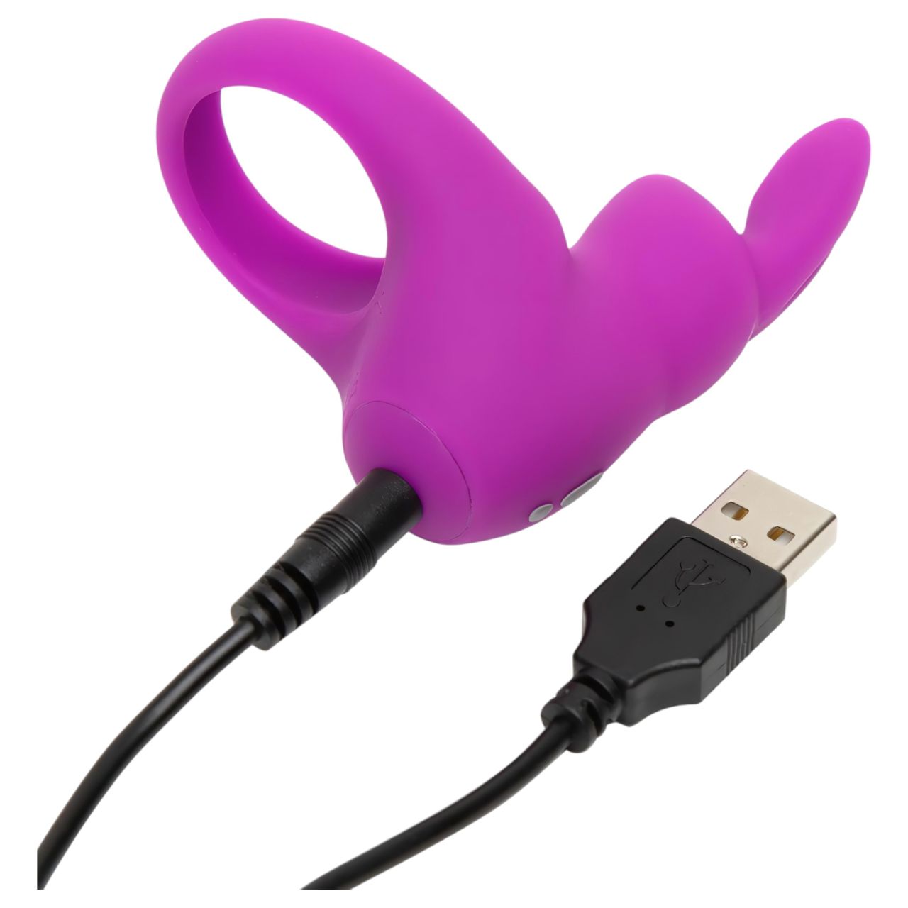 Happyrabbit Cock - akkus vibrációs péniszgyűrű (lila) Happyrabbit Cock - akkus vibrációs péniszgyűrű (lila)