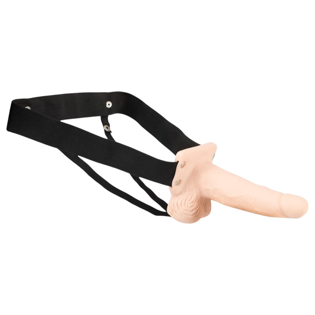 You2Toys Strap-on - üreges, felcsatolható vibrátor (natúr) You2Toys Strap-on - üreges, felcsatolható vibrátor (natúr)