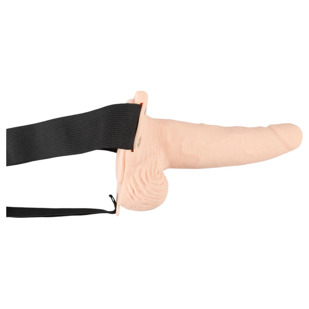 You2Toys Strap-on - üreges, felcsatolható vibrátor (natúr) You2Toys Strap-on - üreges, felcsatolható vibrátor (natúr)