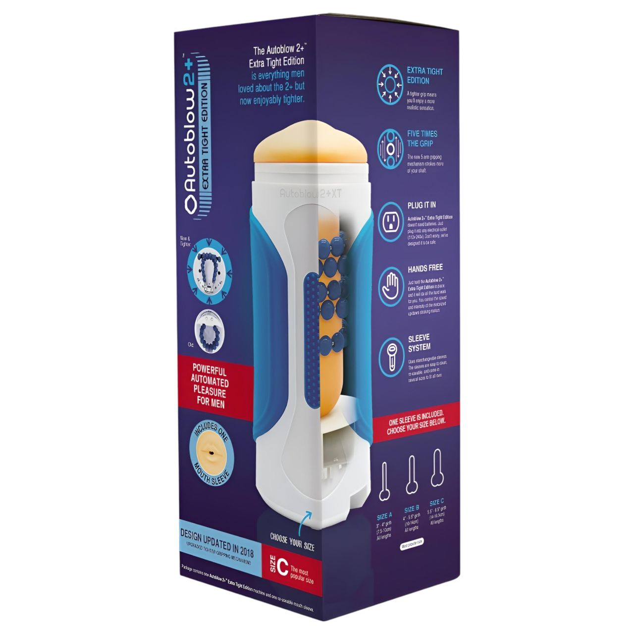 Autoblow 2+ XT - hálózati száj maszturbátor (A betéttel) Autoblow 2+ XT - hálózati száj maszturbátor (A betéttel)