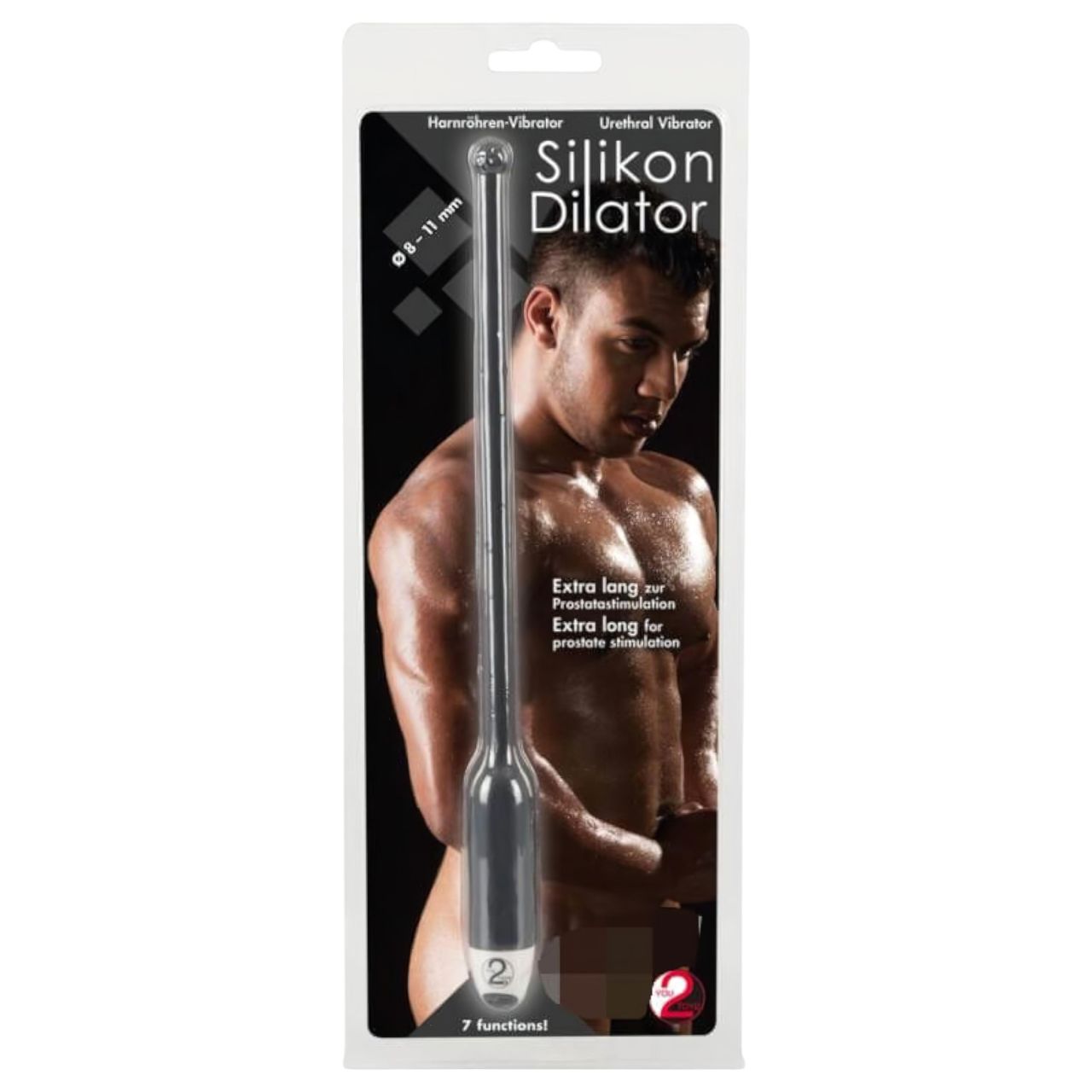 You2Toys DILATOR - szilikon húgycső vibrátor - fekete (8-11mm) You2Toys DILATOR - szilikon húgycső vibrátor - fekete (8-11mm)