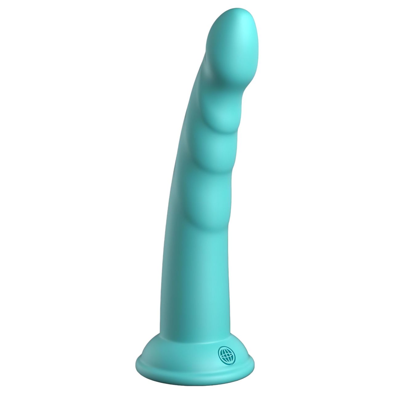 Dillio Slim Seven - tapadókorong stimuláló dildó (20cm) - türkiz Dillio Slim Seven - tapadókorong stimuláló dildó (20cm) - türkiz