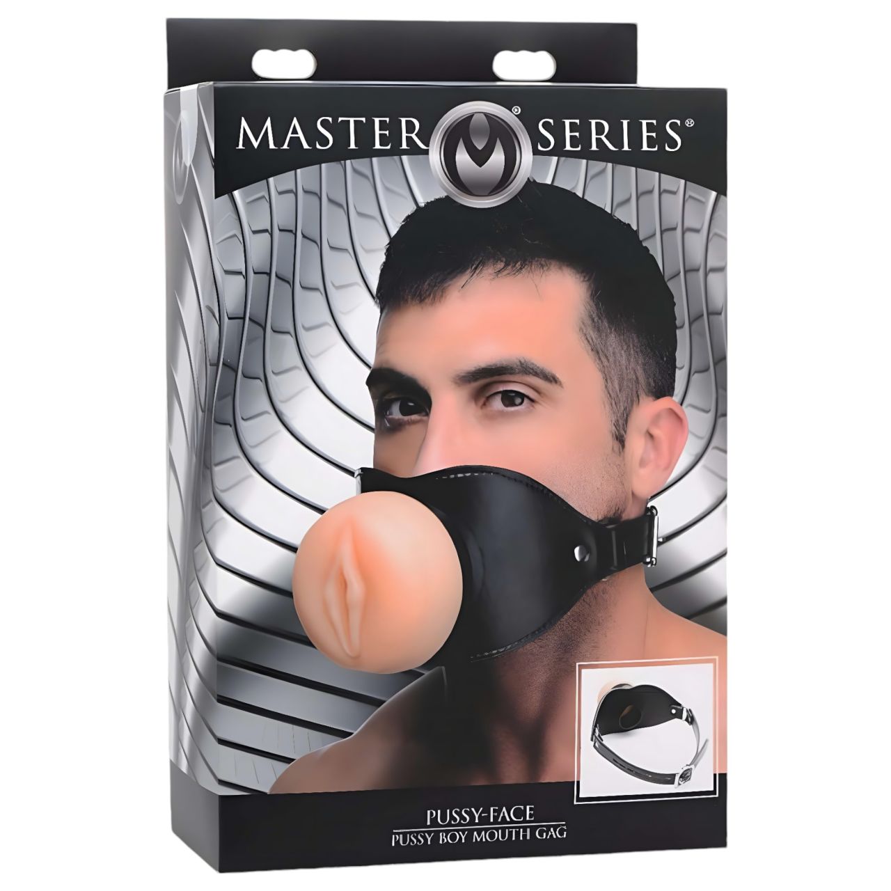 Master Series Pussy Face - szájpecek (natúr) Master Series Pussy Face - szájpecek (natúr)