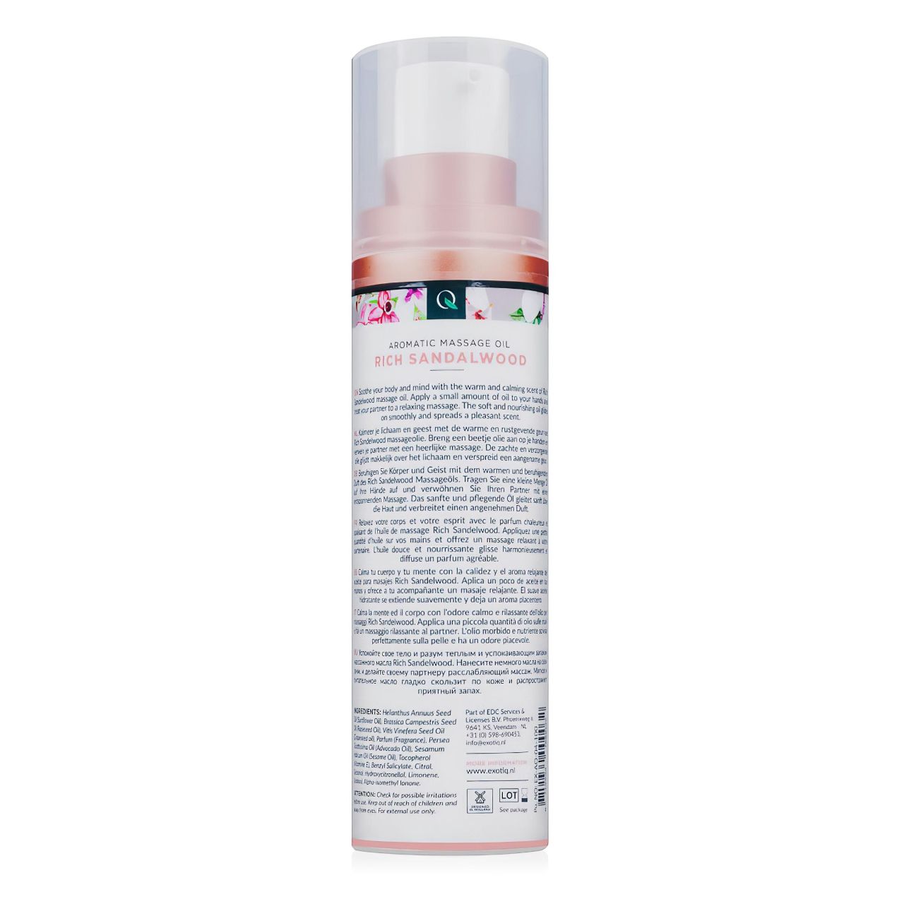 Exotiq - illatos masszázsolaj - szantálfa (100ml) Exotiq - illatos masszázsolaj - szantálfa (100ml)