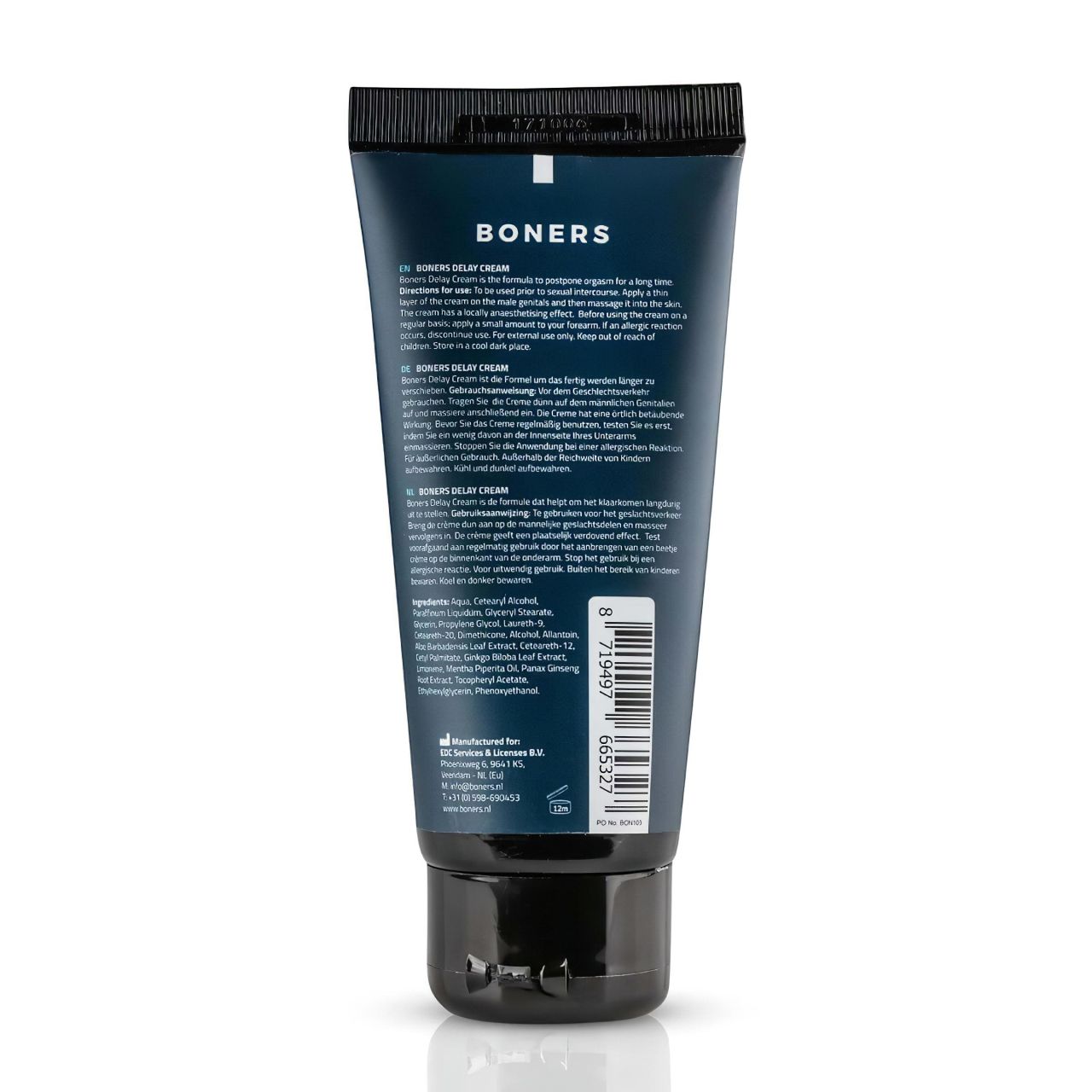Boners Essentials Delay - késleltető krém férfiaknak (100ml) Boners Essentials Delay - késleltető krém férfiaknak (100ml)