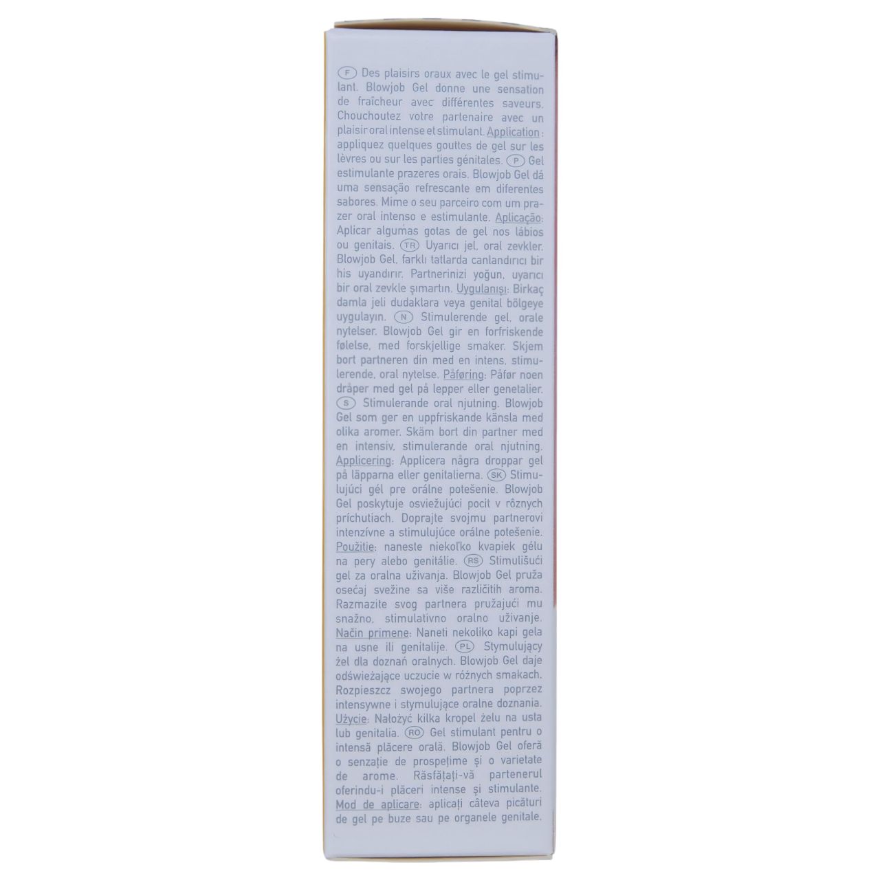 Blowjob Gel - orál síkosító gél - vanília (50ml) Blowjob Gel - orál síkosító gél - vanília (50ml)