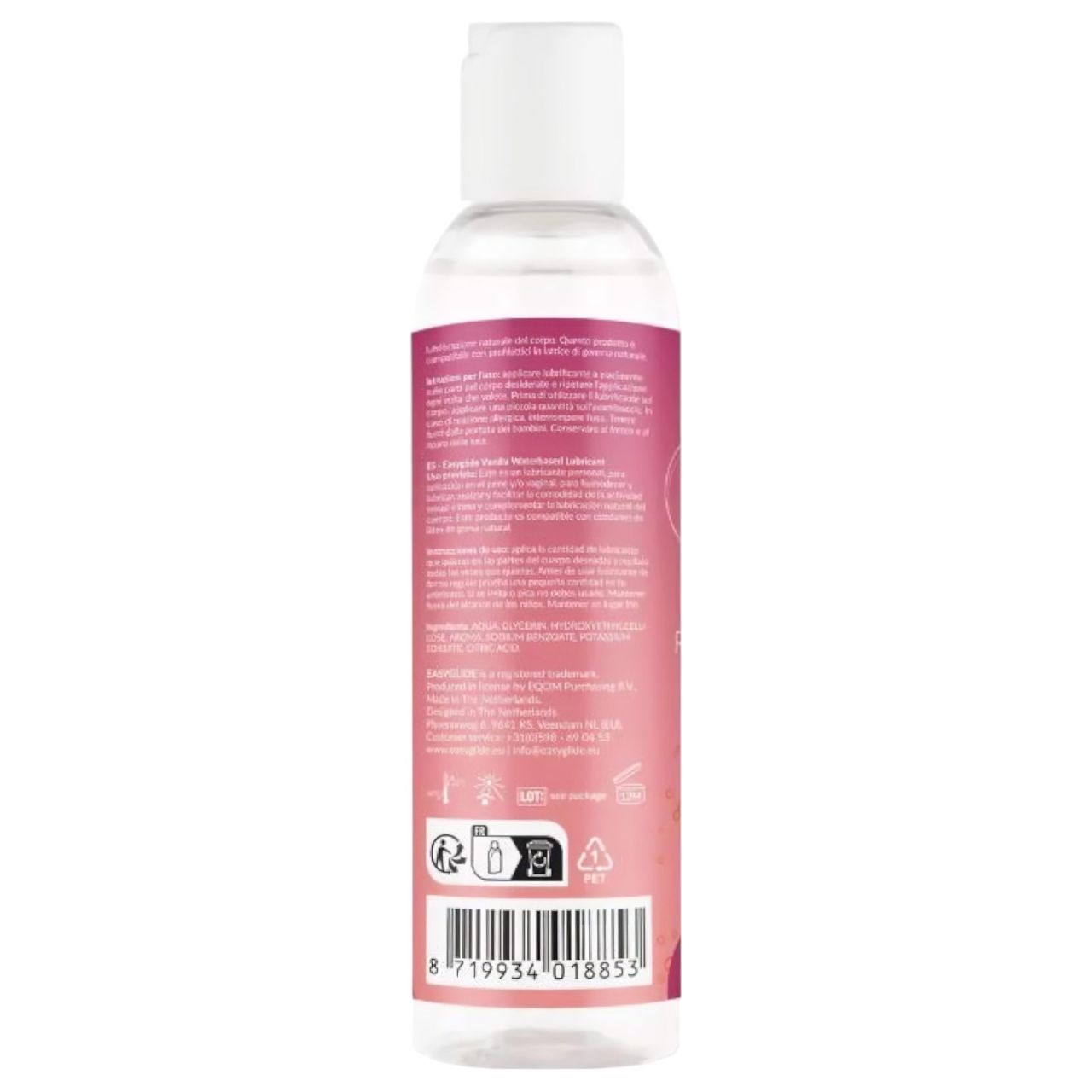 EasyGlide - ízesített vízbázisú síkosító - rosé pezsgő (150 ml) EasyGlide - ízesített vízbázisú síkosító - rosé pezsgő (150 ml)