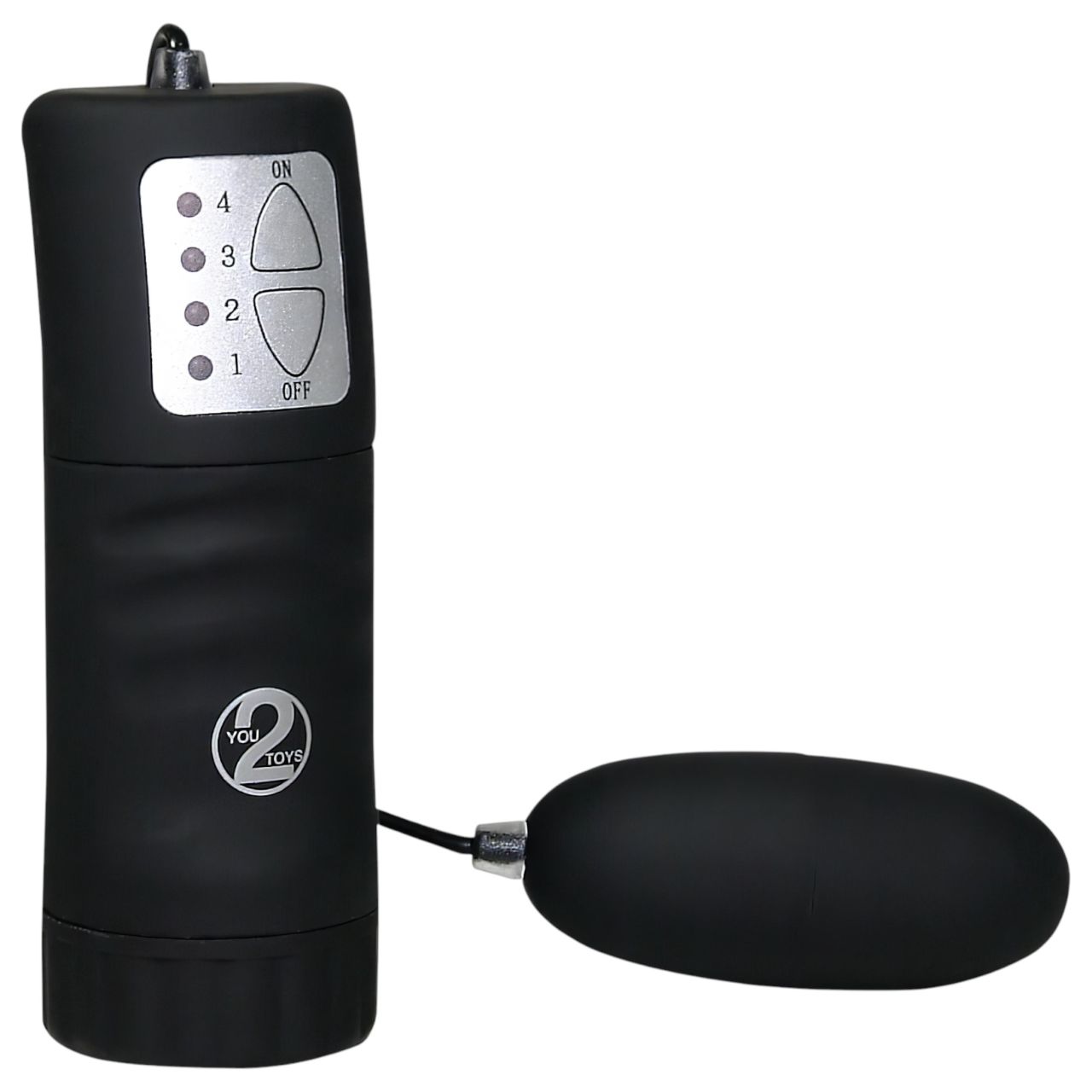 You2Toys - Velvet fekete vibrotojás - bársonyos You2Toys - Velvet fekete vibrotojás - bársonyos