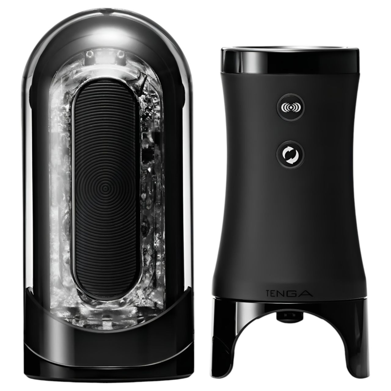 TENGA Flip 0 Electronic - automata maszturbátor (fekete) TENGA Flip 0 Electronic - automata maszturbátor (fekete)