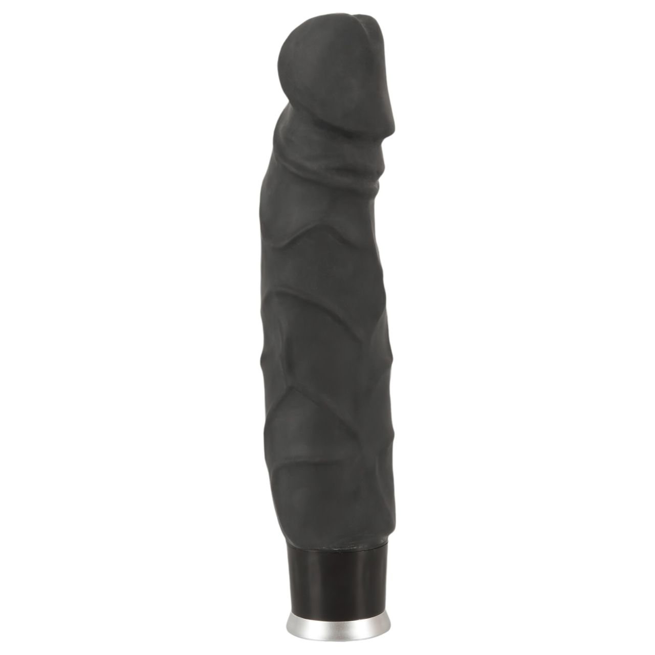 Nature Skin - élethű vibrátor - fekete (22cm) Nature Skin - élethű vibrátor - fekete (22cm)