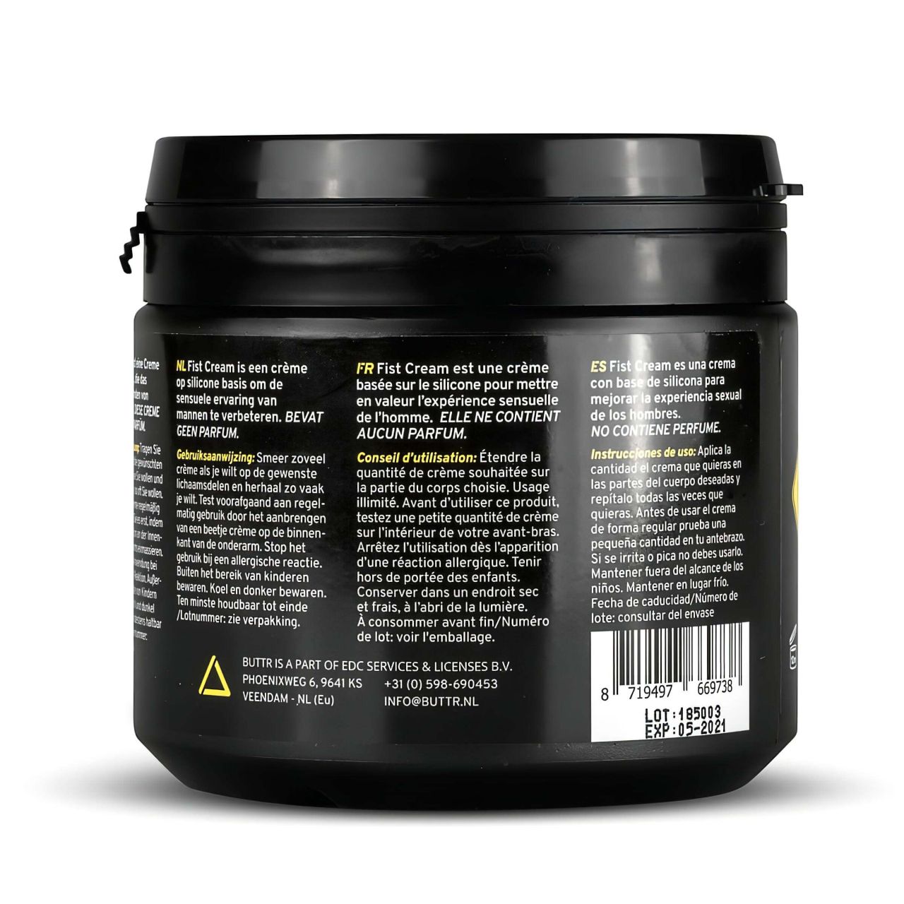 BUTTR Fisting Cream - öklöző síkosító krém (500ml) BUTTR Fisting Cream - öklöző síkosító krém (500ml)