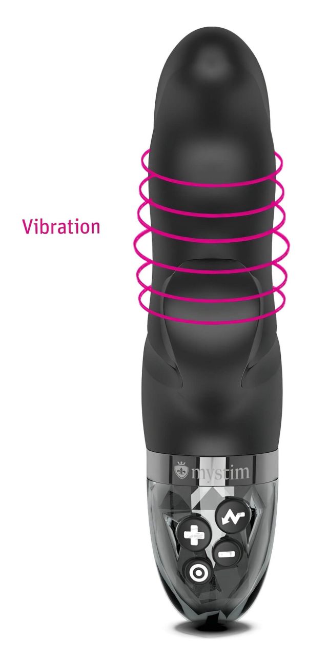 mystim Hop Hop Bob E-Stim - akkus elektro vibrátor (fekete) mystim Hop Hop Bob E-Stim - akkus elektro vibrátor (fekete)