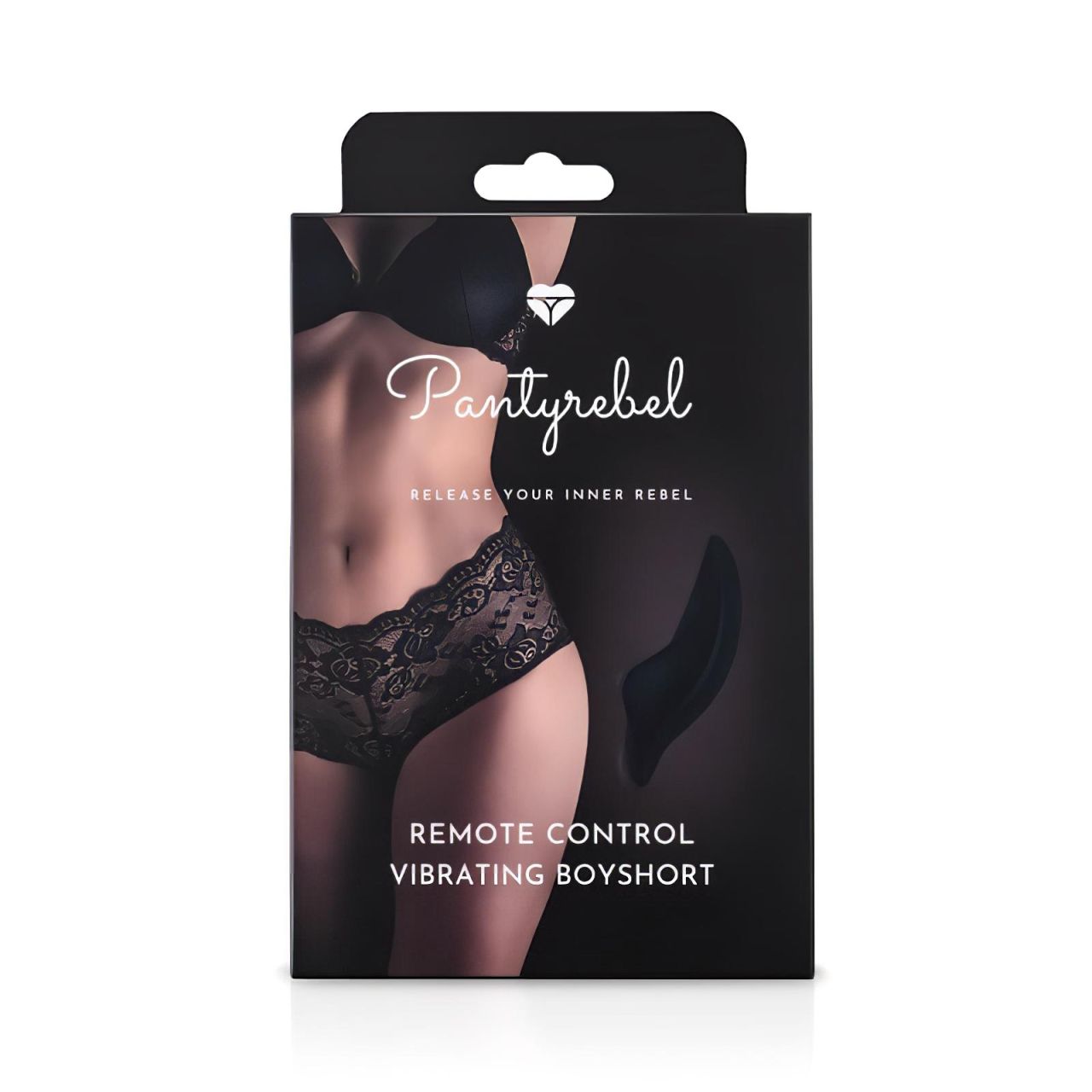 Pantyrebel - akkus, rádiós vibrációs francia bugyi - fekete (S-L) Pantyrebel - akkus, rádiós vibrációs francia bugyi - fekete (S-L)