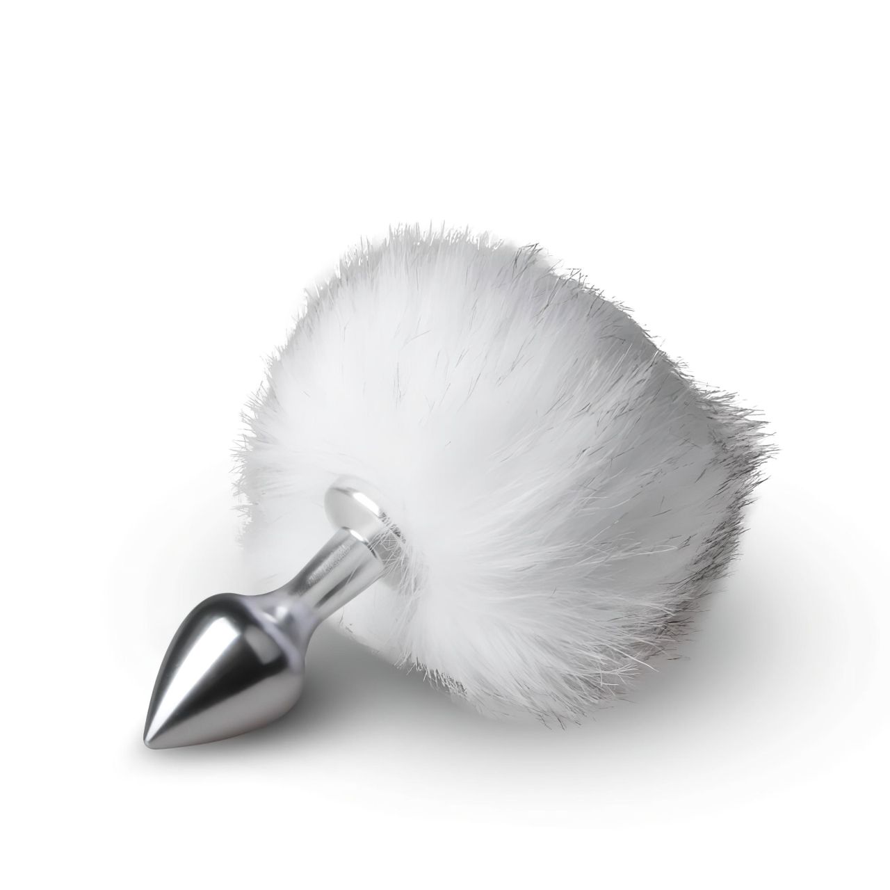 Easytoys Bunny NO1 - fém anál plug nyuszifarokkal (ezüst-fehér) Easytoys Bunny NO1 - fém anál plug nyuszifarokkal (ezüst-fehér)