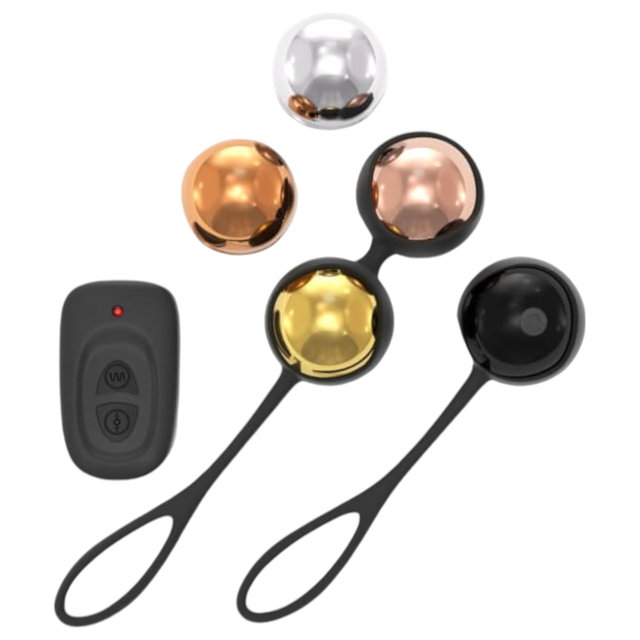 Dorcel Training Balls - rádiós, variálható gésagolyó szett Dorcel Training Balls - rádiós, variálható gésagolyó szett