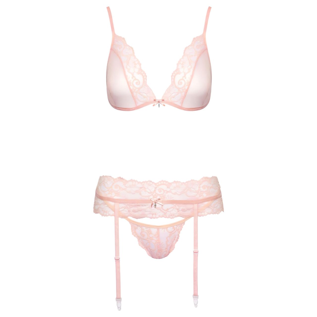 Kissable - csipke fehérnemű szett (pink) Kissable - csipke fehérnemű szett (pink)