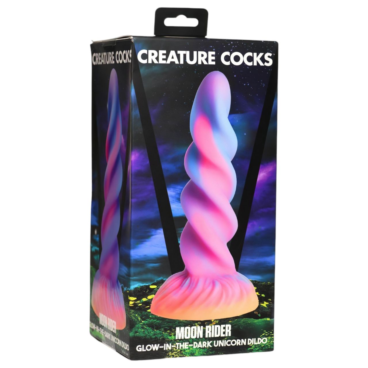 Creature Cocks Moon Rider - világító unikornis dildó (lila-pink) Creature Cocks Moon Rider - világító unikornis dildó (lila-pink)