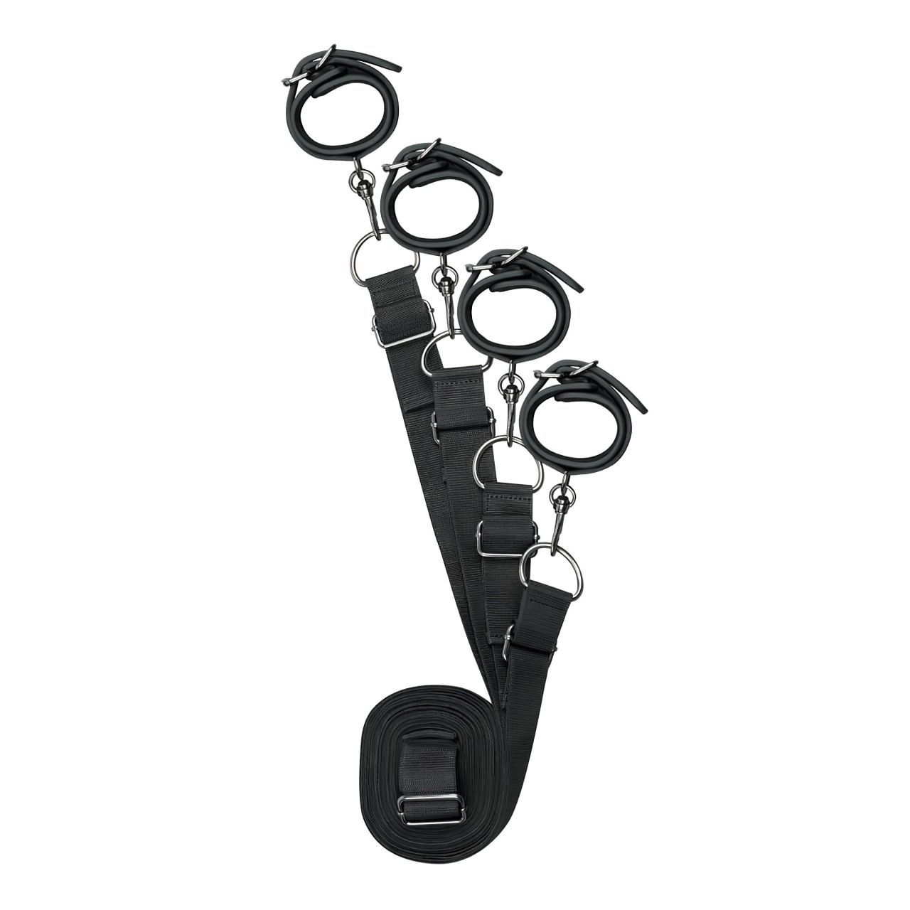 Easytoys - ágyhoz kötöző szett (fekete) Easytoys - ágyhoz kötöző szett (fekete)