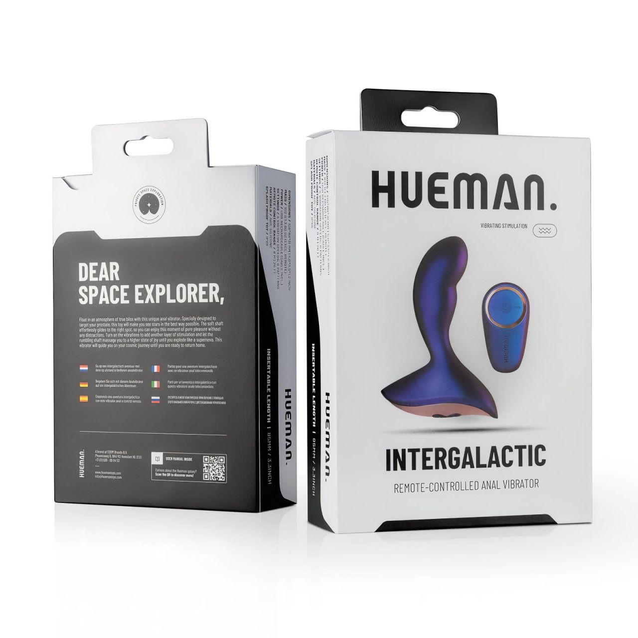 Hueman Intergalactic - anál vibrátor (lila) Hueman Intergalactic - anál vibrátor (lila)