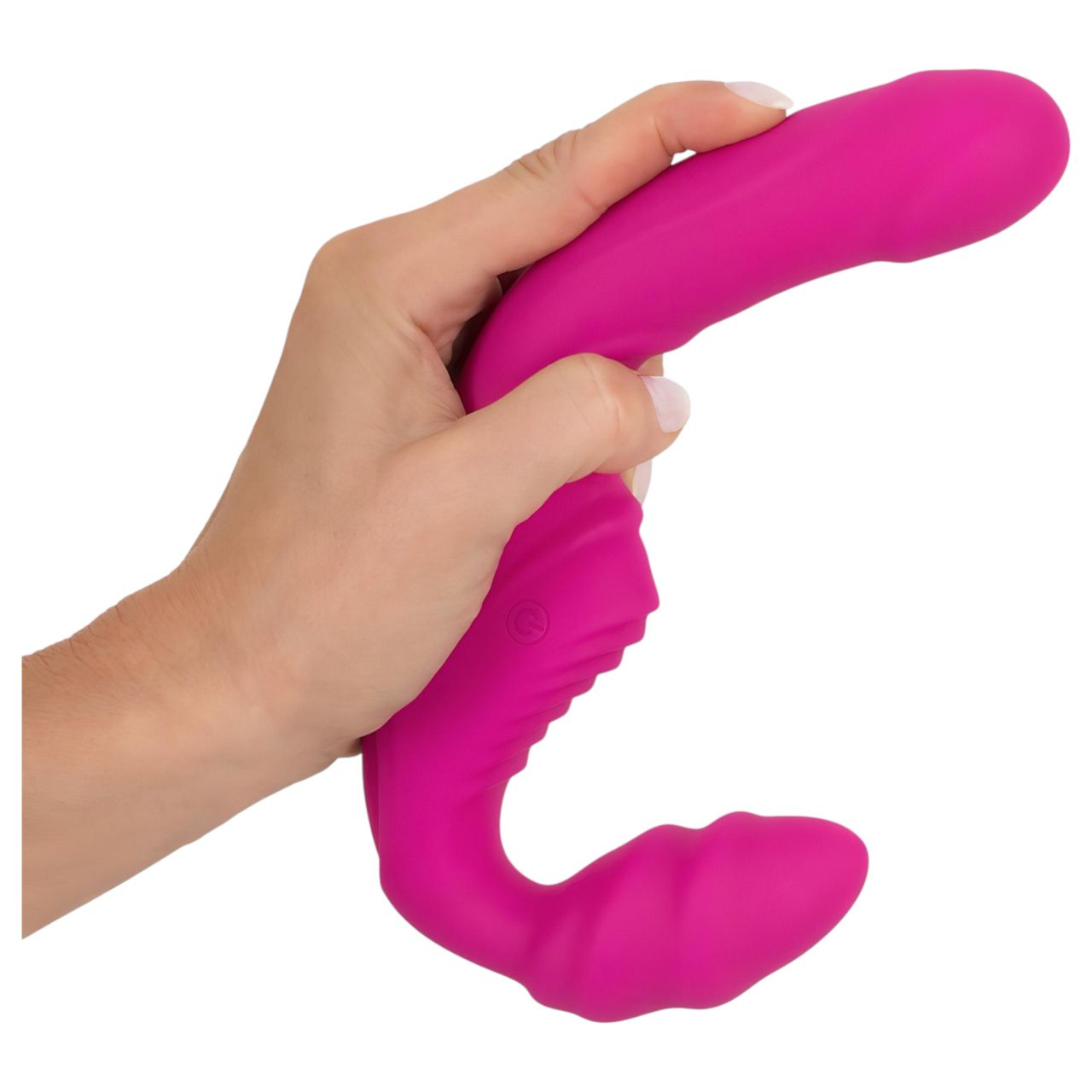 Strepless Strap-On - felcsatolható vibrátor (pink) Strepless Strap-On - felcsatolható vibrátor (pink)