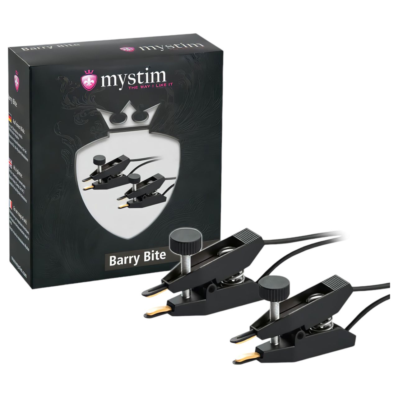 mystim Barry Bite - elektro csipesz (2 db) mystim Barry Bite - elektro csipesz (2 db)