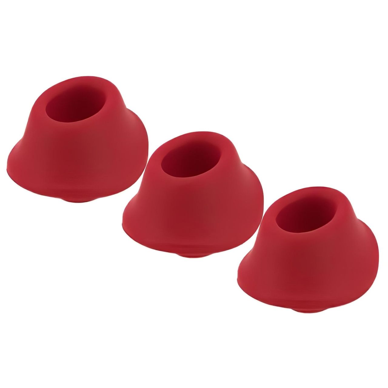 Womanizer Premium M - pótszívóharang szett - piros (3db) Womanizer Premium M - pótszívóharang szett - piros (3db)